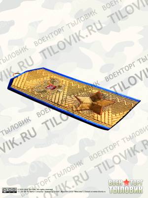 Вымпел средний с вышивкой Маршал ФСБ (4503025) - HAKKI.RU