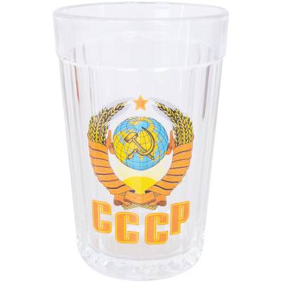 Стакан граненый с символикой Герб СССР (4609015) - HAKKI.RU