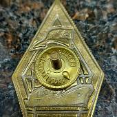 Знак нагрудный ( ромб ) об окончании ЛМУ-ММФ СССР ( Ленинградское мореходное училище Министерства морского флота ) (2301959) - ВОЕНТОРГ ТЫЛОВИК
