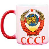 Кружка с символикой СССР хамелеон красная (4601223) - ВОЕНТОРГ ТЫЛОВИК