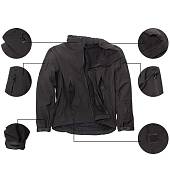 Костюм TAC Softshell мембранный ветровлагозащитный черный (1107923) - ВОЕНТОРГ ТЫЛОВИК