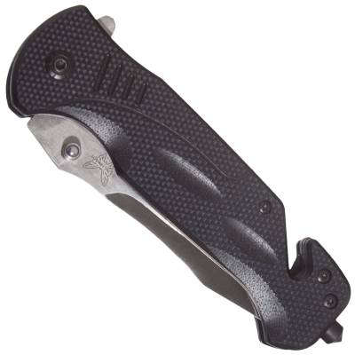Нож складной BENCHMADE полуавтоматический с клипсой черный (3913079) - HAKKI.RU