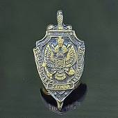 Знак фрачный ФСБ России 14х27 мм латунный (2302080) - ВОЕНТОРГ ТЫЛОВИК