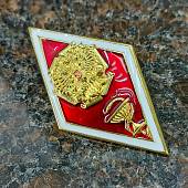 Знак нагрудный ( ромб ) Высшее медицинское образование закрутка (2301244) - ВОЕНТОРГ ТЫЛОВИК
