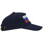 Бейсболка Россия ( триколор ) вышитая темно-синяя (1401963) - ВОЕНТОРГ ТЫЛОВИК