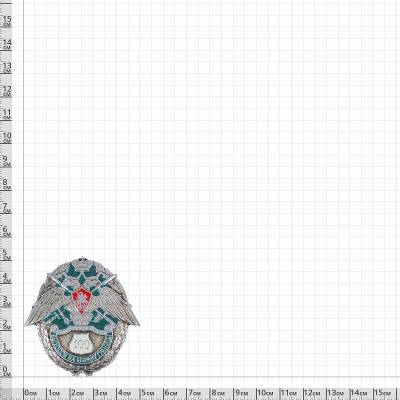 Знак нагрудный За 100 выходов на границу закрутка (2301853) - HAKKI.RU