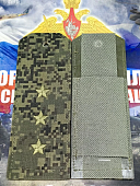 Погоны общевойсковые полевые камуфлированные на куртку СТАРШИЙ ПРАПОРЩИК цифра зеленая (2208213) - ВОЕНТОРГ ТЫЛОВИК