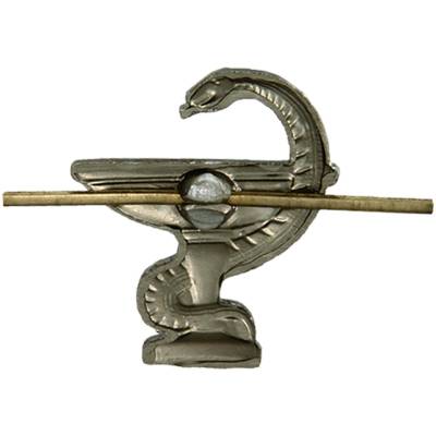 Эмблема ( знак ) петличная ( петлица ) Медицинская служба правая защитная (2102011) - HAKKI.RU