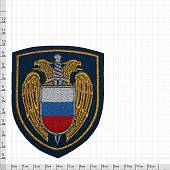 Нашивка ( шеврон ) на рукав ФСО России 10х10 вышитая темно-синяя (2503124) - ВОЕНТОРГ ТЫЛОВИК