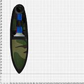Нож метательный BOKER набор из 3-х ножей в чехле 65х13 шнур (3916013) - ВОЕНТОРГ ТЫЛОВИК