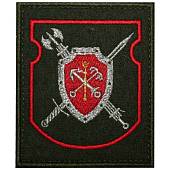 Нашивка ( шеврон ) на рукав Военная полиция Приказ №300 вышитая на липучке красный кант оливковая (2503270) - ВОЕНТОРГ ТЫЛОВИК