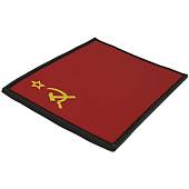 Нашивка ( шеврон патч patch ) тактическая  флаг СССР 3D PVC ( пластизоль ) на липучке 9х6 (2504040) - ВОЕНТОРГ ТЫЛОВИК