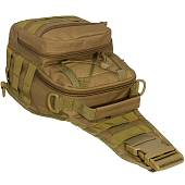 Сумка-органайзер TAC через плечо тактическая MOLLE коричневая (3310171) - ВОЕНТОРГ ТЫЛОВИК