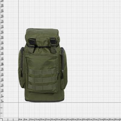 Рюкзак туристический раздвижной 70х45х25 80 л оливковый (3306771) - HAKKI.RU