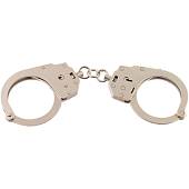 Наручники Handcuffs БР - 1КФ ( БР-С БРС ) КРАБ конвойные с фиксатором никелированные (3204003) - ВОЕНТОРГ ТЫЛОВИК