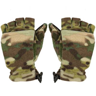 Перчатки-варежки KEOTICA ( КЕОТИКА ) зимние флисовые камуфлированные camo-multi (1604985) - HAKKI.RU