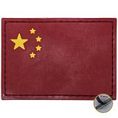 Нашивка ( шеврон патч patch ) тактическая флаг CHINA Китай 3D PVC ( пластизоль ) на липучке 7х5 красная (2504127) - ВОЕНТОРГ ТЫЛОВИК