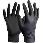Перчатки Proff Comfort нитриловые Nitrile одноразовые черные (1604018) - ВОЕНТОРГ ТЫЛОВИК