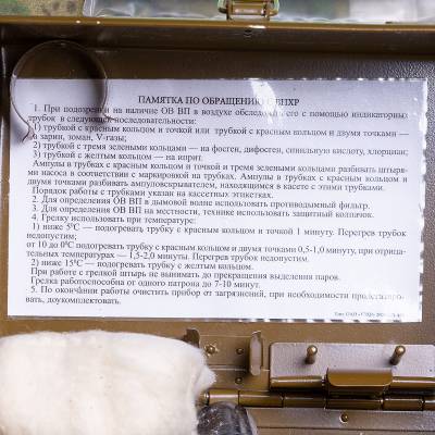 Войсковой прибор химической разведки ( ВПХР ) оригинал (3214020) - HAKKI.RU
