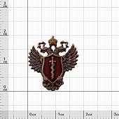 Знак фрачный ГНК ( Госнаркоконтроля ) орел на пимсе (2302063) - ВОЕНТОРГ ТЫЛОВИК