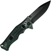 Нож складной BOKER полуавтоматический с клипсой камуфлированный цифра зеленая (3913100) - ВОЕНТОРГ ТЫЛОВИК