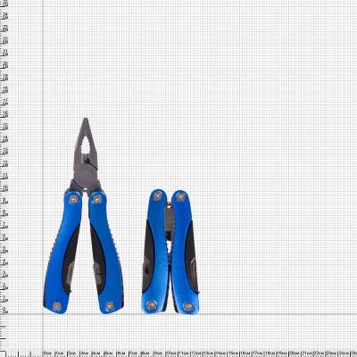 Инструмент многофункциональный ( Multi Tool ) 9 инструментов синий (3304056) - HAKKI.RU