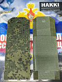 Погоны общевойсковые полевые камуфлированные на куртку РЯДОВОЙ цифра зеленая (2208219) - ВОЕНТОРГ ТЫЛОВИК