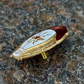 Знак нагрудный Военное училище связи СССР закрутка (2301940) - ВОЕНТОРГ ТЫЛОВИК