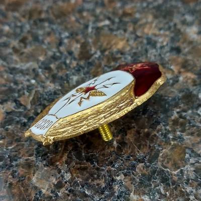 Знак нагрудный Военное училище связи СССР закрутка (2301940) - HAKKI.RU