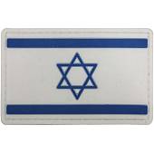 Нашивка ( шеврон патч patch ) тактическая флаг ISRAEL ИЗРАИЛЬ 3D PVC ( пластизоль ) на липучке 8х5 белая (2504128) - ВОЕНТОРГ ТЫЛОВИК