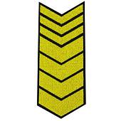 Знак - годичка ( нашивка шеврон ) нарукавный за выслугу лет ( по годам службы ) 23 года вышитый на липучке (2508023) - ВОЕНТОРГ ТЫЛОВИК