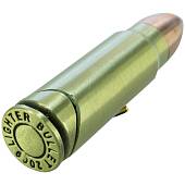 Зажигалка газовая Патрон с символикой ВДВ РФ ( парашут ) малая золотистая (4403209) - ВОЕНТОРГ ТЫЛОВИК