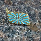 Знак фрачный Флажок ВВС России 10 мм на пимсе (2302073) - ВОЕНТОРГ ТЫЛОВИК