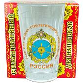 Стакан граненый с символикой РВСН ( Ракетные войска стратегического назначения ) России (4609127) - ВОЕНТОРГ ТЫЛОВИК