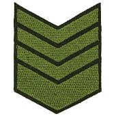 Знак - годичка ( нашивка шеврон ) нарукавный за выслугу лет ( по годам службы ) 8 лет полевой вышитый (2508083) - ВОЕНТОРГ ТЫЛОВИК