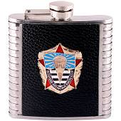 Фляга подарочная с символикой ВДВ СССР 6 OZ-180 мл черная (3407026) - ВОЕНТОРГ ТЫЛОВИК