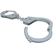 Наручники Handcuffs БР-1КФ ( БР-С БРС ) КРАБ модифицированные конвойные с фиксатором никелированные (3204023) - ВОЕНТОРГ ТЫЛОВИК