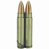 Зажигалка Два патрона / CHNA 1953.9.7-1 газовая (4403971) - ВОЕНТОРГ ТЫЛОВИК