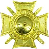 Знак нагрудный ( крест ) ФСВНГ ( Росгвардия ) РФ / За отличие в службе в особых условиях закрутка (2301531) - ВОЕНТОРГ ТЫЛОВИК
