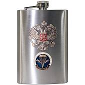 Набор подарочный с символикой ВДВ России / Герб ( орел ) РФ ( фляжка 270 мл + стопки 2х30 мл+ стопка складная 1х150 мл + лейка) (4801933) - ВОЕНТОРГ ТЫЛОВИК