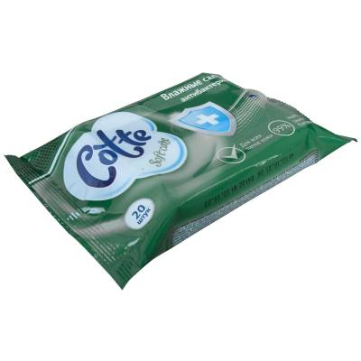 Салфетки влажные Cotte антибактериальные 20 штук (3504984) - HAKKI.RU