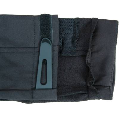 Куртка 726 GEAR SoftShell тактическая демисезонная ветровлагозащитная мембрана черная (1105171) - HAKKI.RU