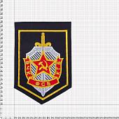 Вымпел с символикой ВЧК КГБ ФСБ средний вышитый 14х20 черный (4503082) - ВОЕНТОРГ ТЫЛОВИК