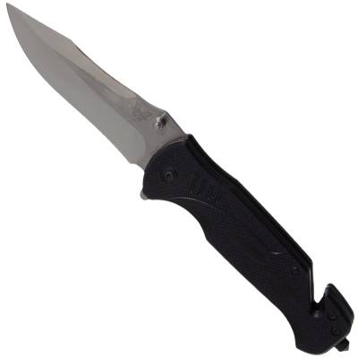 Нож складной BENCHMADE полуавтоматический с клипсой черный (3913079) - HAKKI.RU