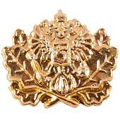 Эмблема ( знак ) петличная ( петлица ) Лесник золотистая (2102997) - ВОЕНТОРГ ТЫЛОВИК