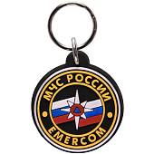 Брелок с символикой МЧС EMERCOM России черный (4402054) - ВОЕНТОРГ ТЫЛОВИК