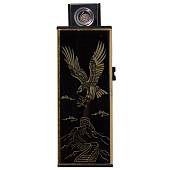 Зажигалка  электронная Орел с зарядкой от USB черная (4403351) - ВОЕНТОРГ ТЫЛОВИК