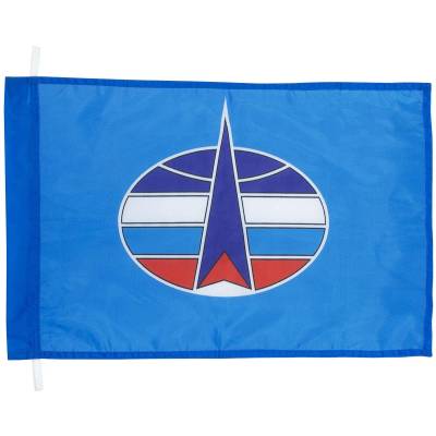 Флаг Космических войск ( Военно космические силы ) 40х60 (4704957) - HAKKI.RU