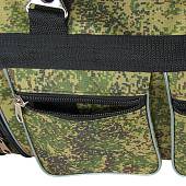 Сумка раздвижная камуфлированная с двойным боковым карманом 65х25х25 40 л 10 м цифра зеленая (3310200) - ВОЕНТОРГ ТЫЛОВИК