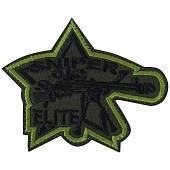 Нашивка ( шеврон патч patch ) тактическая Sniper elite вышитая на липучке 9,5х8 оливковая (2509233) - ВОЕНТОРГ ТЫЛОВИК